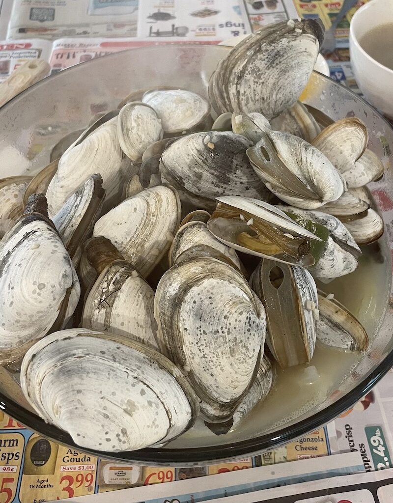 Cooking with Clams